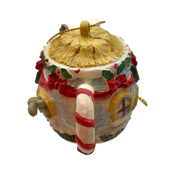 Enesco 1989 “Tea Time” Christmas Ornament - Picture 4 of 11